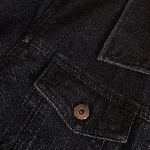 Bianca Nygard Dark Jean Jacket Sz 10 - Picture 4 of 8